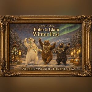 AlaskaCouture's Boho & Glam Winter Fest Live Show (Unlisted Item Listing)